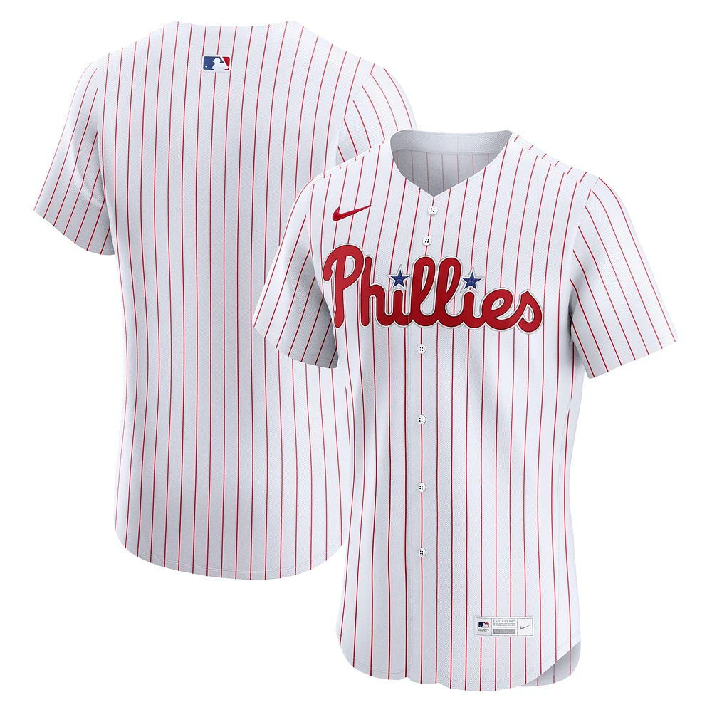 Men's Nike White Philadelphia Phillies Home Elite Jersey