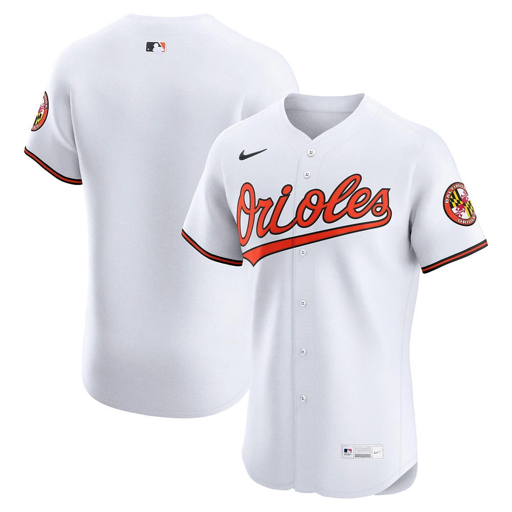 Men's Nike White Baltimore Orioles Home Elite Jersey