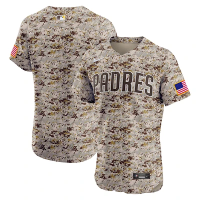 Men's Nike Camo San Diego Padres Alternate 2 Elite Jersey