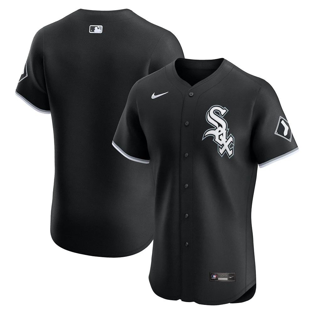 Men's Nike Black Chicago White Sox Alternate 2 Elite Jersey