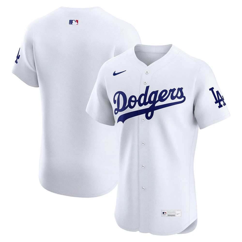 Men's Nike White Los Angeles Dodgers Home Elite Jersey