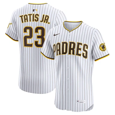 Men's Nike Fernando Tatis Jr. White San Diego Padres Home Elite Jersey