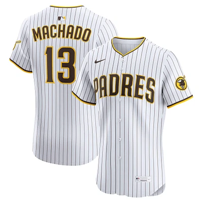 Men's Nike Manny Machado White San Diego Padres Home Elite Player Jersey