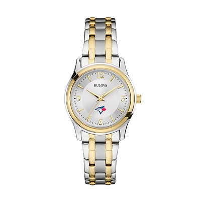 Women's Bulova Silver/Gold Toronto Blue Jays Two-Tone Watch