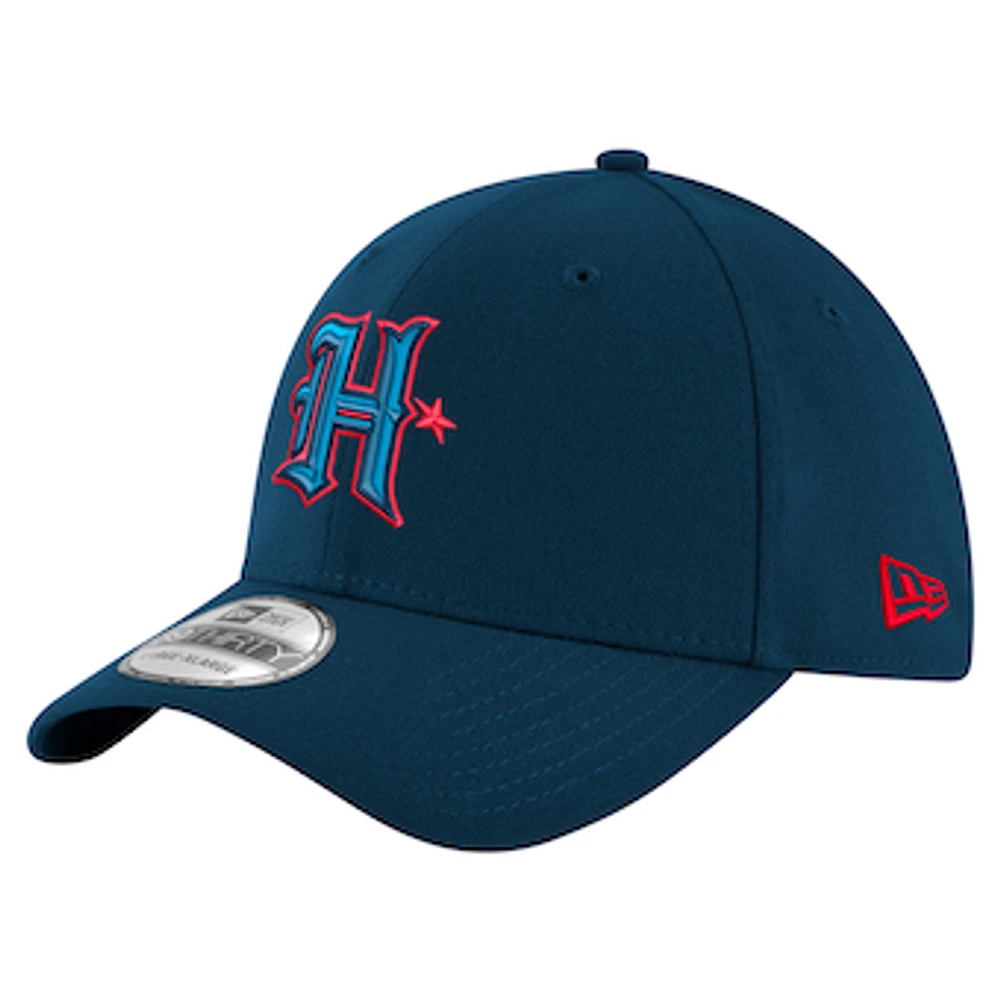 Men's New Era Navy Houston Texans Standard 39THIRTY Flex Hat