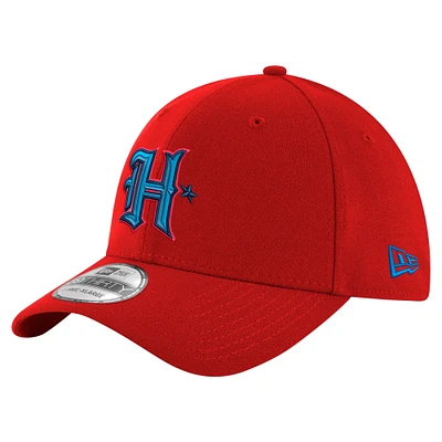 Men's New Era Red Houston Texans Standard 39THIRTY Flex Hat