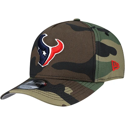 Men's New Era Camo Houston Texans Woodsy 9FIFTY Snapback Hat