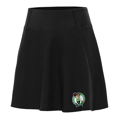 Women's Antigua Black Boston Celtics Chip Skort