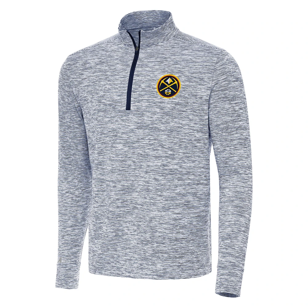 Men's Antigua Navy Denver Nuggets Cause Quarter-Zip Top