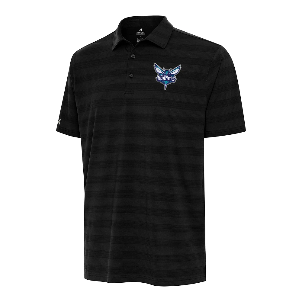 Men's Antigua Charlotte Hornets Tunnel Polo