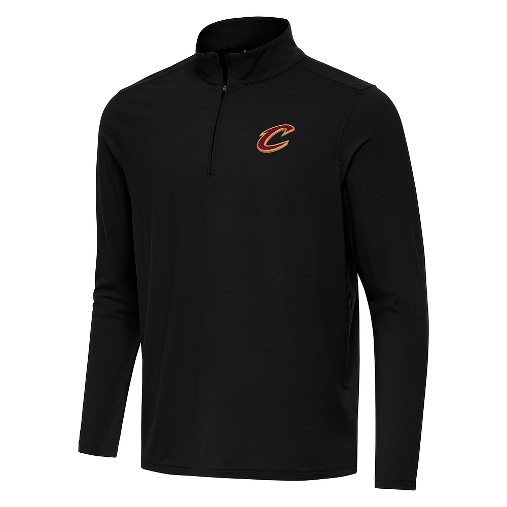 Men's Antigua Cleveland Cavaliers Intent Quarter-Zip Top