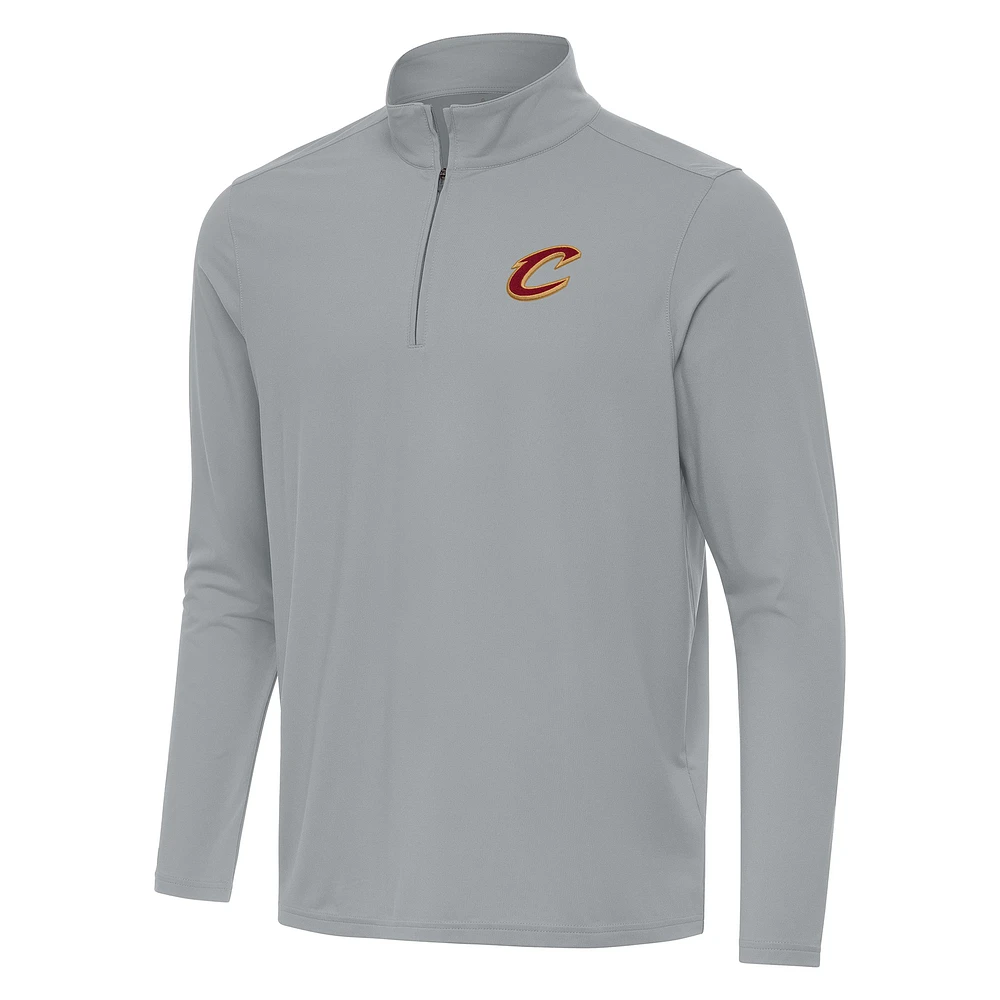 Men's Antigua Cleveland Cavaliers Intent Quarter-Zip Top