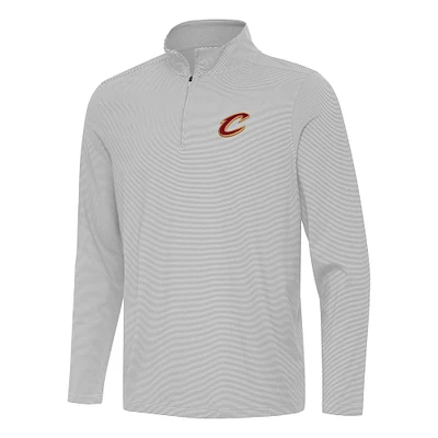 Men's Antigua Cleveland Cavaliers Twine Quarter-Zip Top