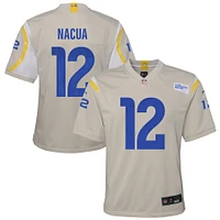 Youth Nike Puka Nacua Cream Los Angeles Rams Game Jersey