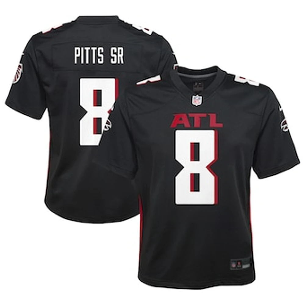 Youth Nike Kyle Pitts Sr. Black Atlanta Falcons Game Jersey