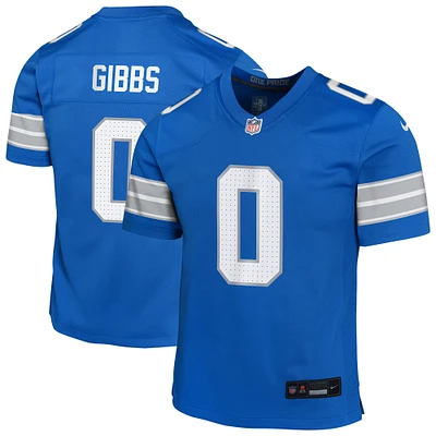 Youth Nike Jahmyr Gibbs Detroit Lions Game Jersey