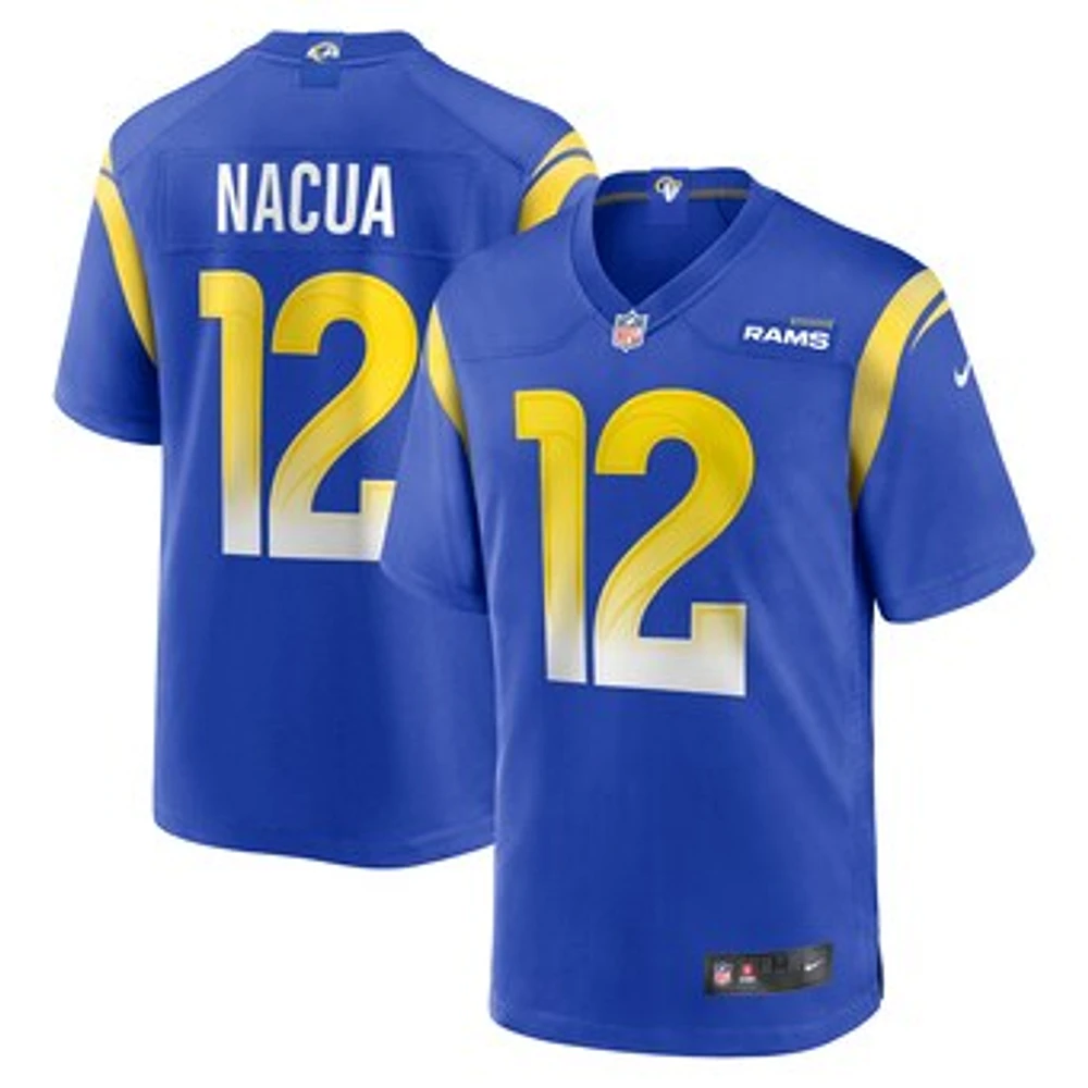 Youth Nike Puka Nacua Royal Los Angeles Rams Game Jersey