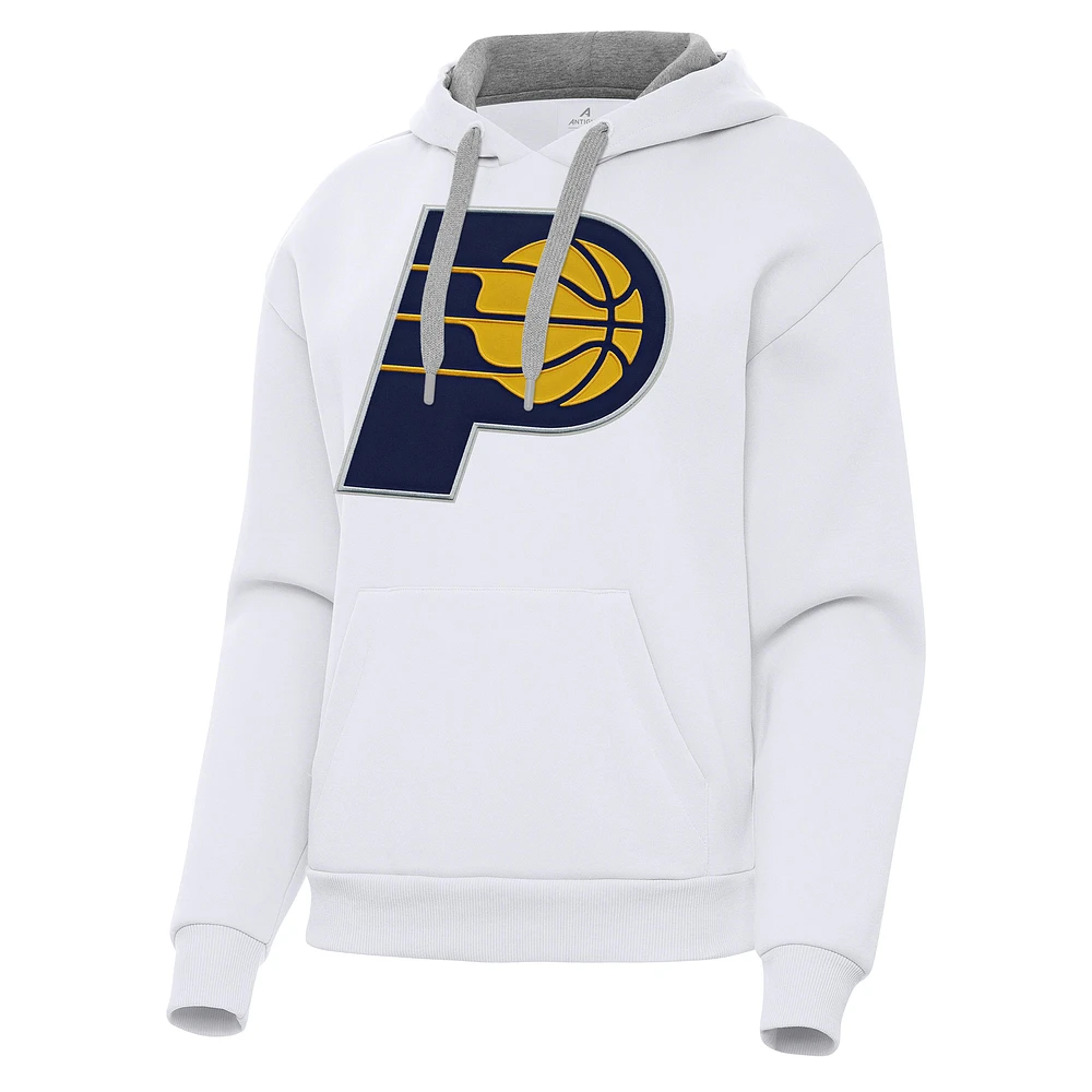 Women's Antigua Indiana Pacers Victory Pullover Hoodie