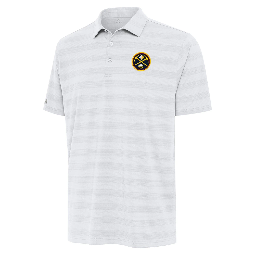 Men's Antigua Denver Nuggets Tunnel Polo