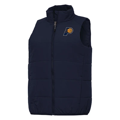 Women's Antigua Navy Indiana Pacers Experience Full-Zip Vest