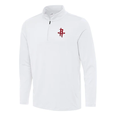 Men's Antigua Houston Rockets Reprocess Quarter-Zip Top