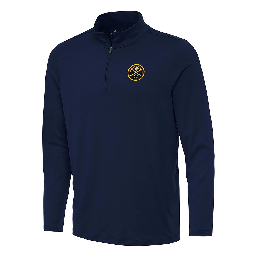 Men's Antigua Navy Denver Nuggets Reprocess Quarter-Zip Top