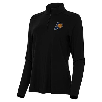 Women's Antigua Indiana Pacers Intent Quarter-Zip Top