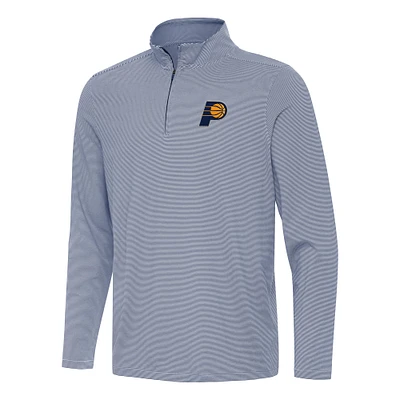 Men's Antigua Navy Indiana Pacers Twine Quarter-Zip Top
