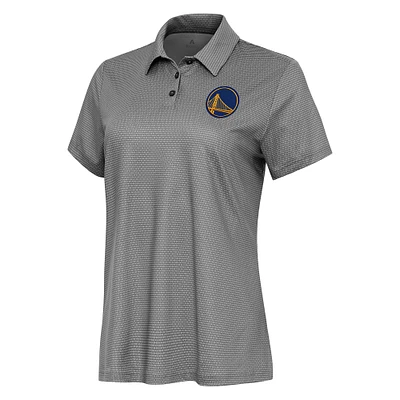Women's Antigua White Golden State Warriors Rings Polo
