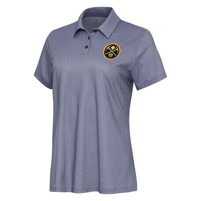 Women's Antigua White Denver Nuggets Rings Polo