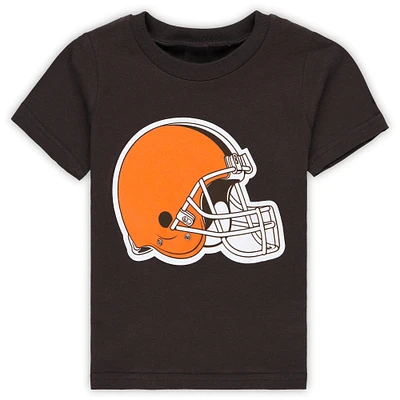 Toddler Brown Cleveland Browns Primary Logo T-Shirt