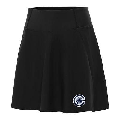 Women's Antigua Black LA Clippers Chip Skort