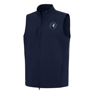 Men's Antigua Navy Minnesota Timberwolves Demand Full-Zip Vest