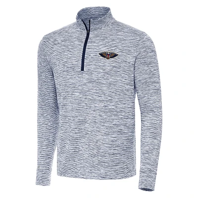 Men's Antigua Navy New Orleans Pelicans Cause Quarter-Zip Top