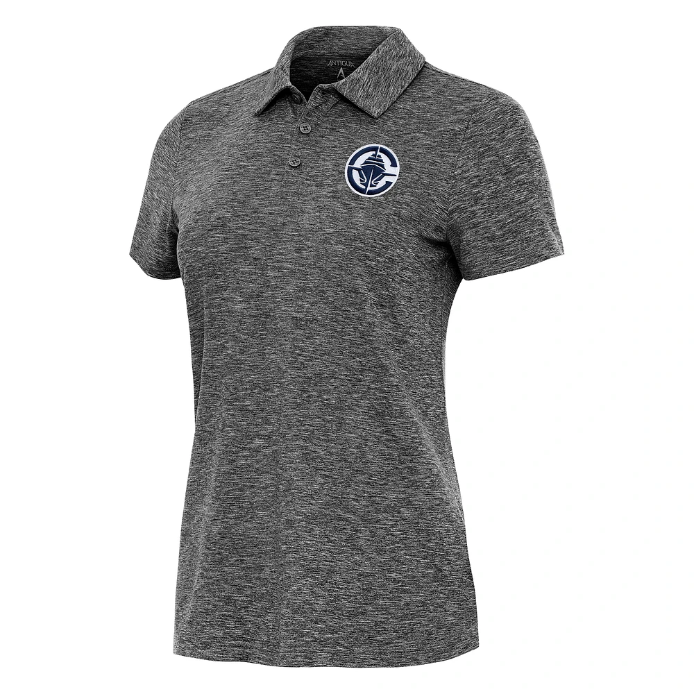 Women's Antigua Heather LA Clippers Matter Polo