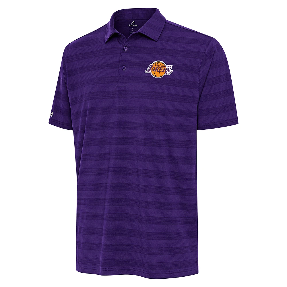 Men's Antigua Los Angeles Lakers Tunnel Polo