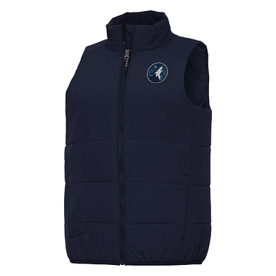 Women's Antigua Navy Minnesota Timberwolves Experience Full-Zip Vest