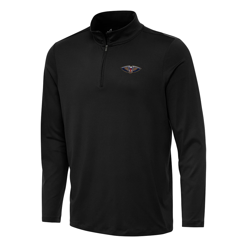 Men's Antigua New Orleans Pelicans Reprocess Quarter-Zip Top