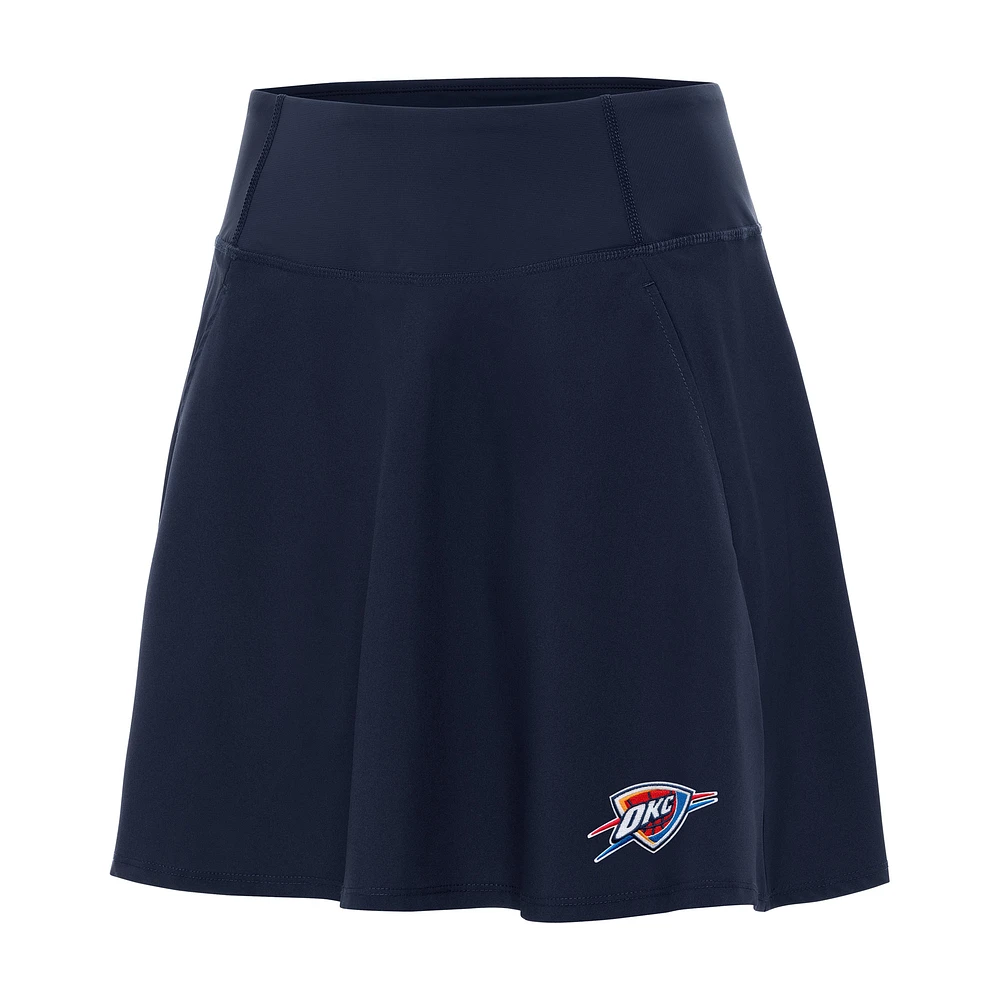Women's Antigua Navy Oklahoma City Thunder Chip Skort