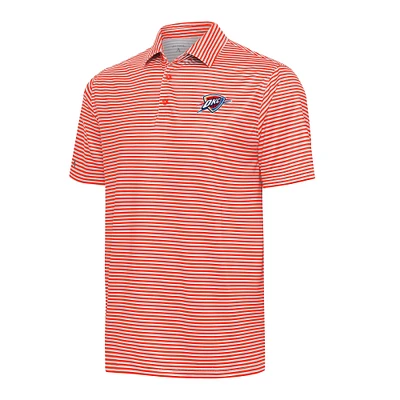 Men's Antigua Orange Oklahoma City Thunder Skills Polo