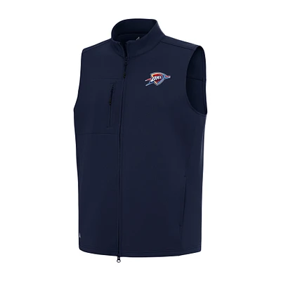 Men's Antigua Navy Oklahoma City Thunder Demand Full-Zip Vest
