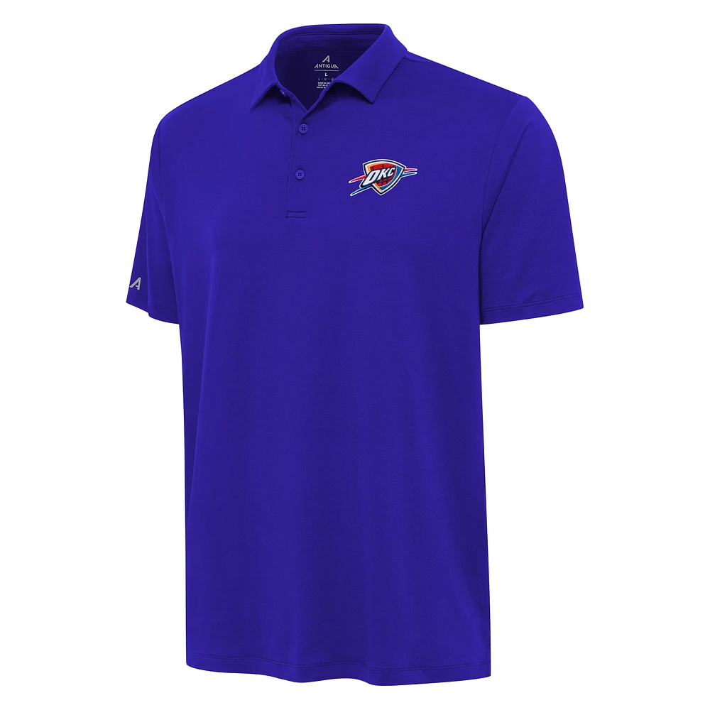 Men's Antigua Oklahoma City Thunder Reprocess Polo