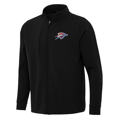 Men's Antigua Oklahoma City Thunder Regard Full-Zip Jacket