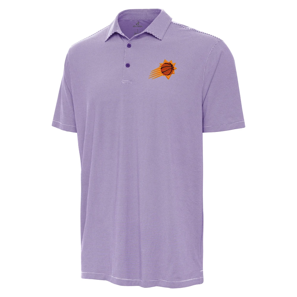 Men's Antigua Purple Phoenix Suns Twine Polo