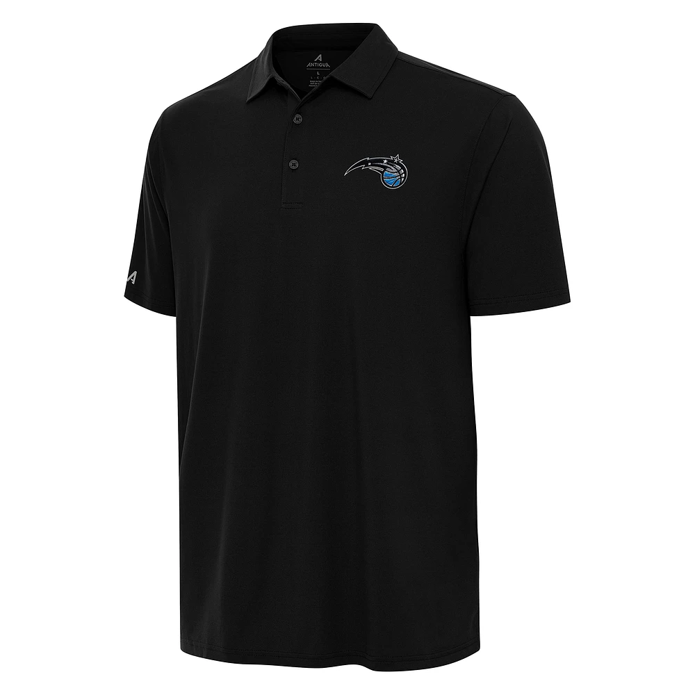 Men's Antigua Black Orlando Magic Era Polo