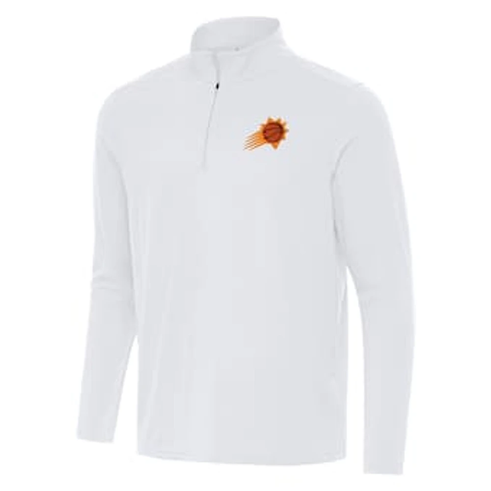 Men's Antigua Phoenix Suns Intent Quarter-Zip Top