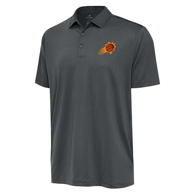 Men's Antigua Pewter Phoenix Suns Big & Tall Ellipse Polo