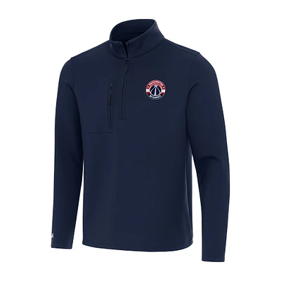 Men's Antigua Navy Washington Wizards Insider Quarter-Zip Top