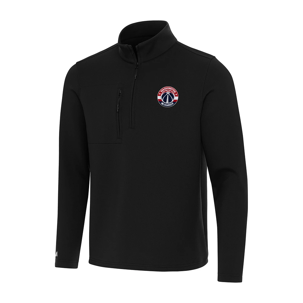 Men's Antigua Washington Wizards Insider Quarter-Zip Top