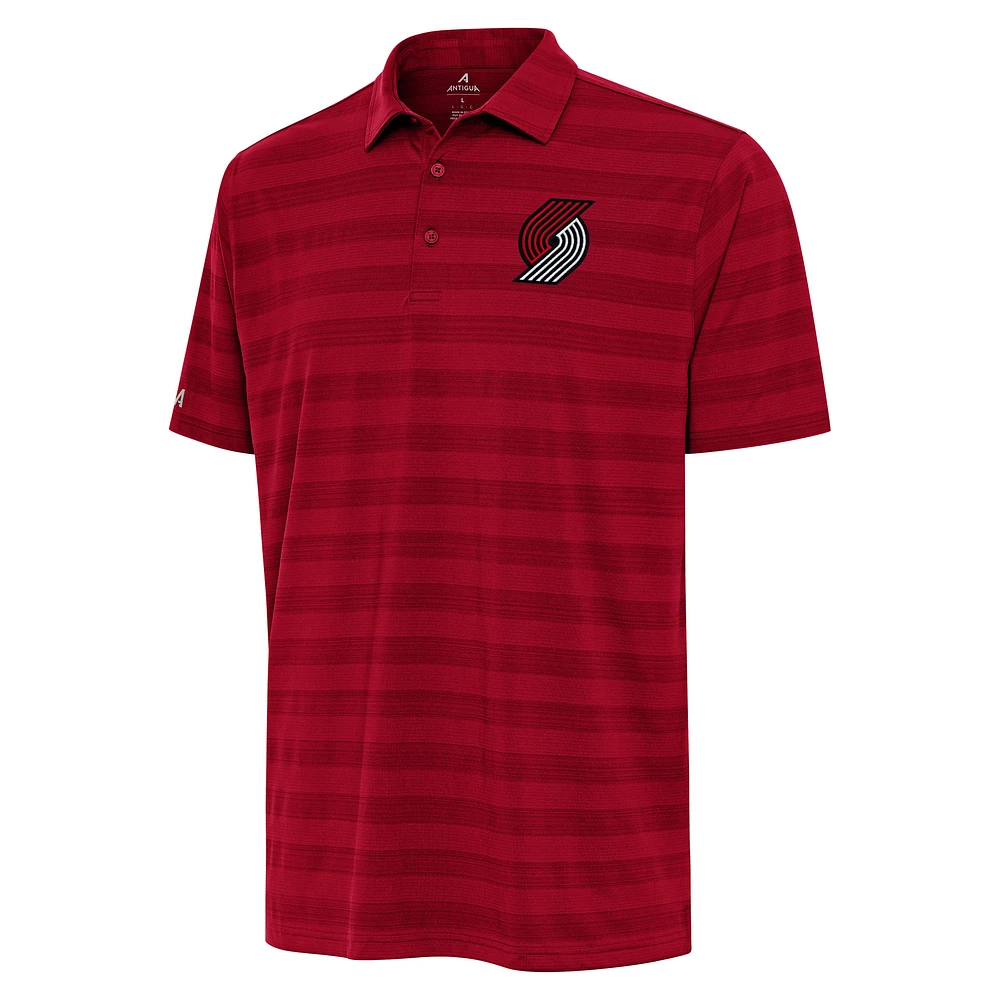 Men's Antigua Portland Trail Blazers Tunnel Polo